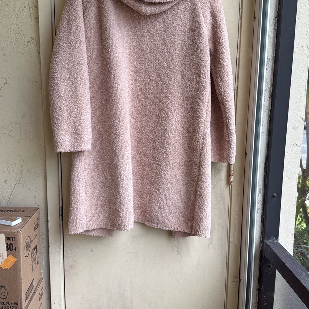 Barefoot Dreams Pink Cardigan Sweater